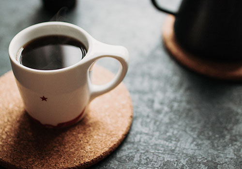 コーヒーとコースター